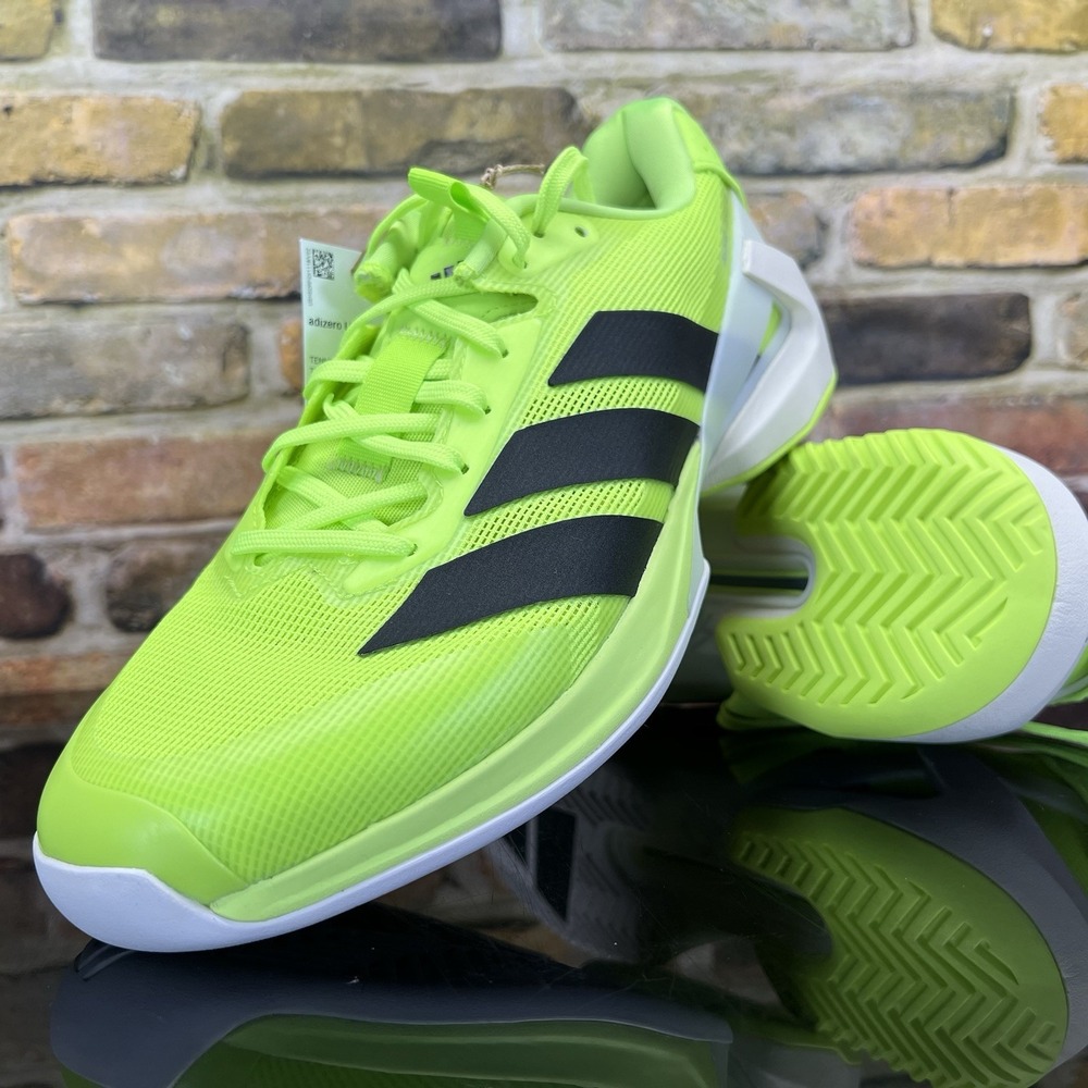 Mens Size 8.5 - Adidas Adizero Ubersonic Tennis Pickleball Shoes Green , UK - 8